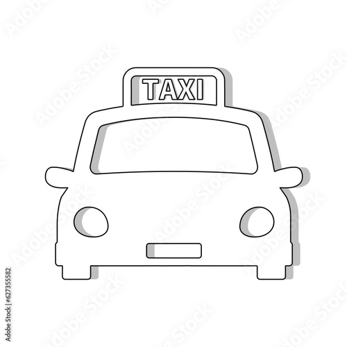 taxi car icon