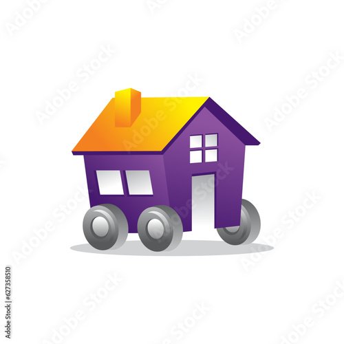 house on wheel