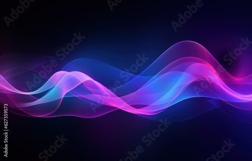 Abstract purple music background