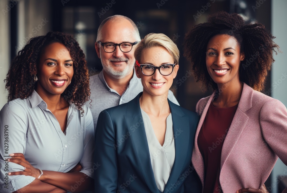 Fototapeta premium business team generative artificial intelligence