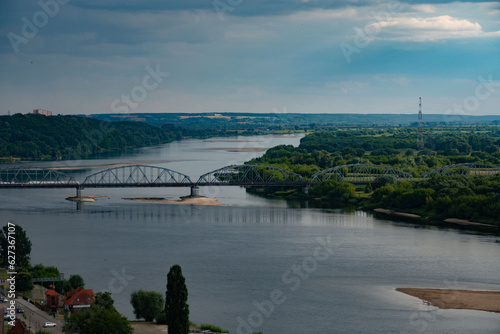 Rzeka Wisła most