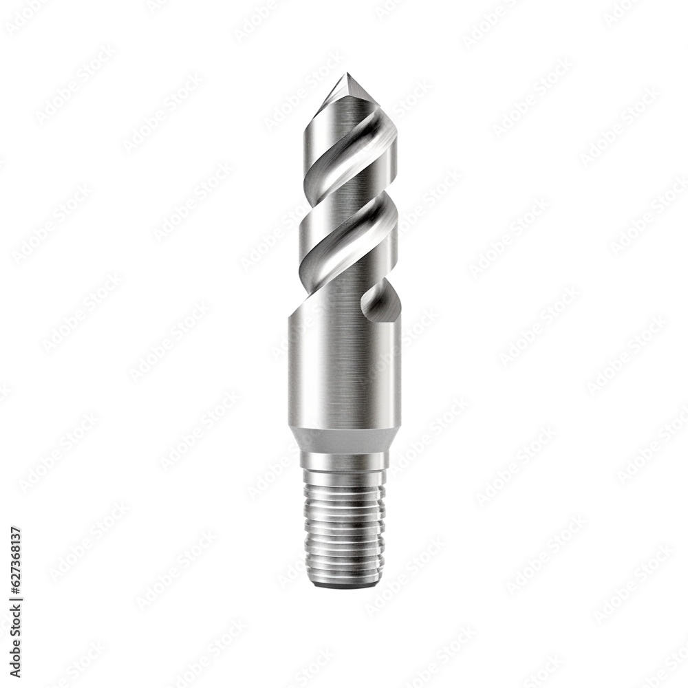 Step drill isolated on transparent background Step drill isolated on transparent background