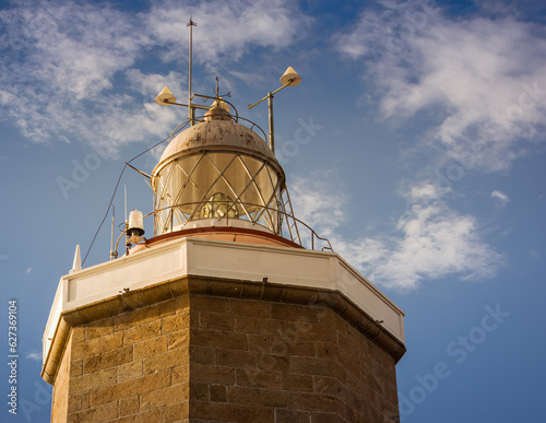 Finisterre lighthouse, Finisterre Cape, A Coruña, Galicia, Spain photo