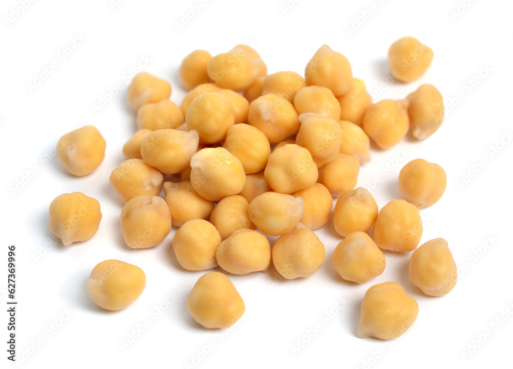 Chickpea or chick pea or Bengal gram, chhana, chana, garbanzo or garbanzo bean, or Egyptian pea. Isolated Chickpea or chick pea or Bengal gram, chhana, chana, garbanzo or garbanzo bean, or Egyptian pea. Isolated