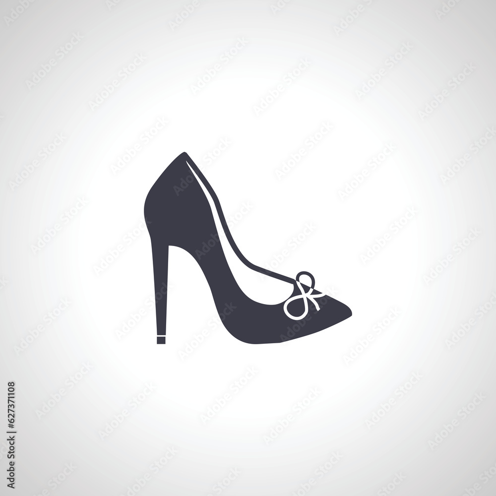 womens heel icon. womens high heeled shoes icon. womens heel icon. womens high heeled shoes icon.