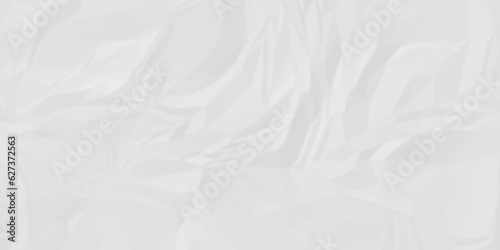 Crumpled paper texture and White crumpled paper texture crush paper so that it becomes creased and wrinkled. Old white crumpled paper sheet background texture.