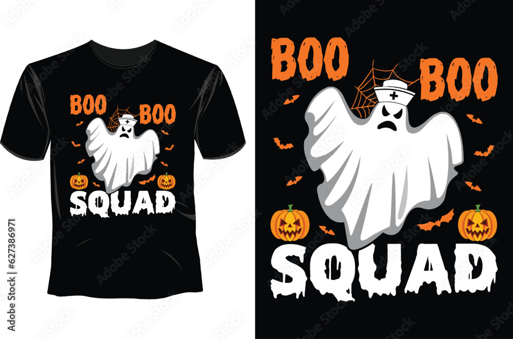 Boo Boo Squad Halloween T Shirt Design