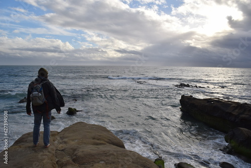 person on the beach