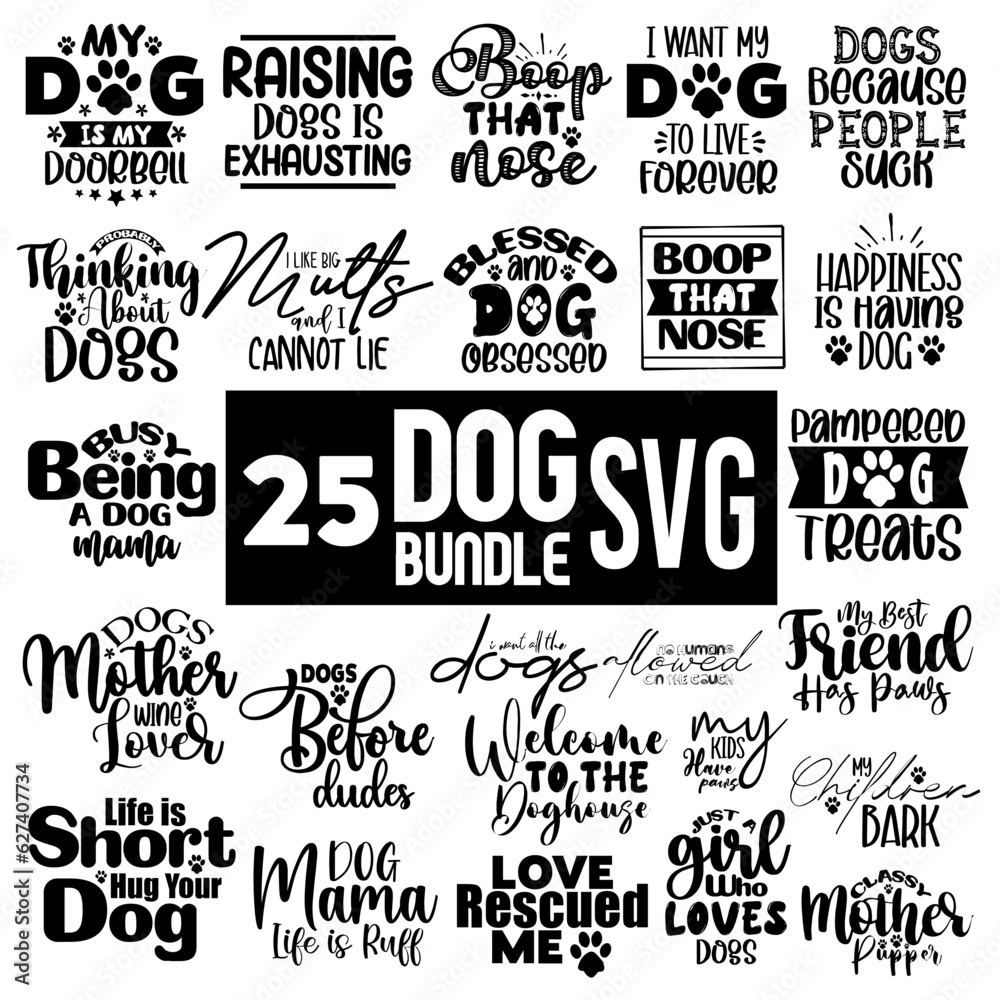 Dog SVG bundle