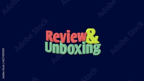 Reviews and unboxing package title for konten creator (ID: 627409309)