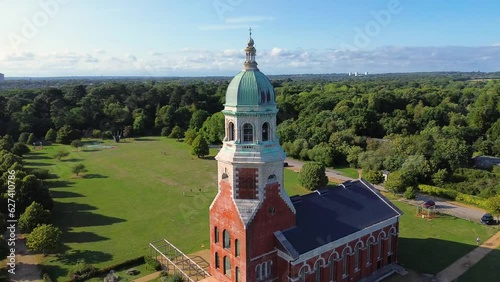 The Old Chapel at Royal Victoria Country Park, Netley, Hampshire.