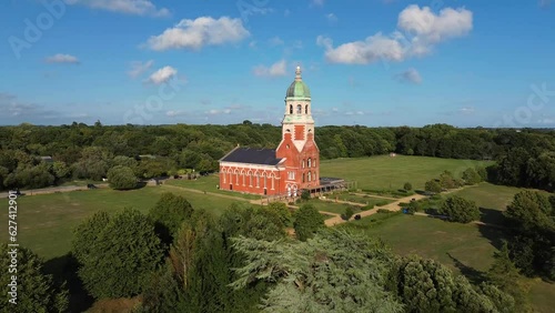 The Old Chapel at Royal Victoria Country Park, Netley, Hampshire.