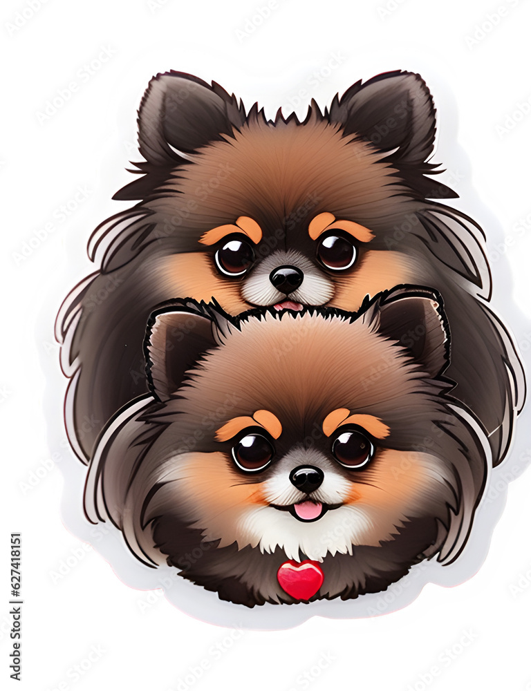 Cute Pomeranians