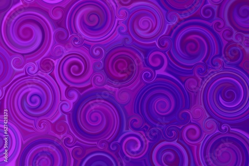 Blue-pink background, decorative swirl pattern of water colour, blending of colour tones