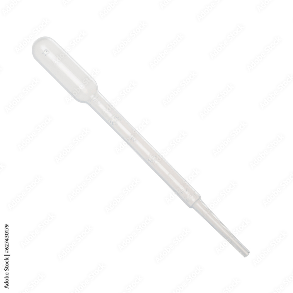 White plastic laboratory pipette. Png clipart isolated on transparent background White plastic laboratory pipette. Png clipart isolated on transparent background