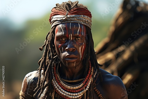 Obraz na płótnie African native tribe