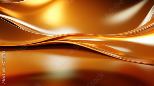 Abstract colorful background. Gold gradient  yellow orange gradient  wave patterns  Graphic design  widescreen  ultra HD