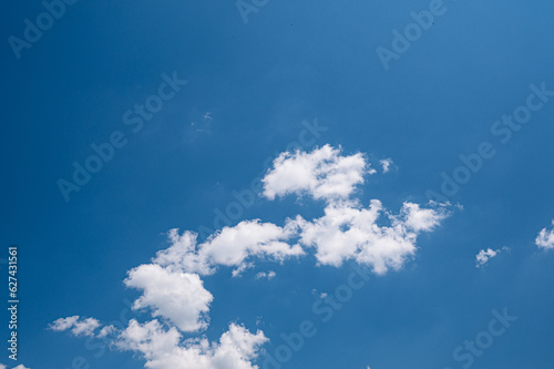 blue sky with clouds