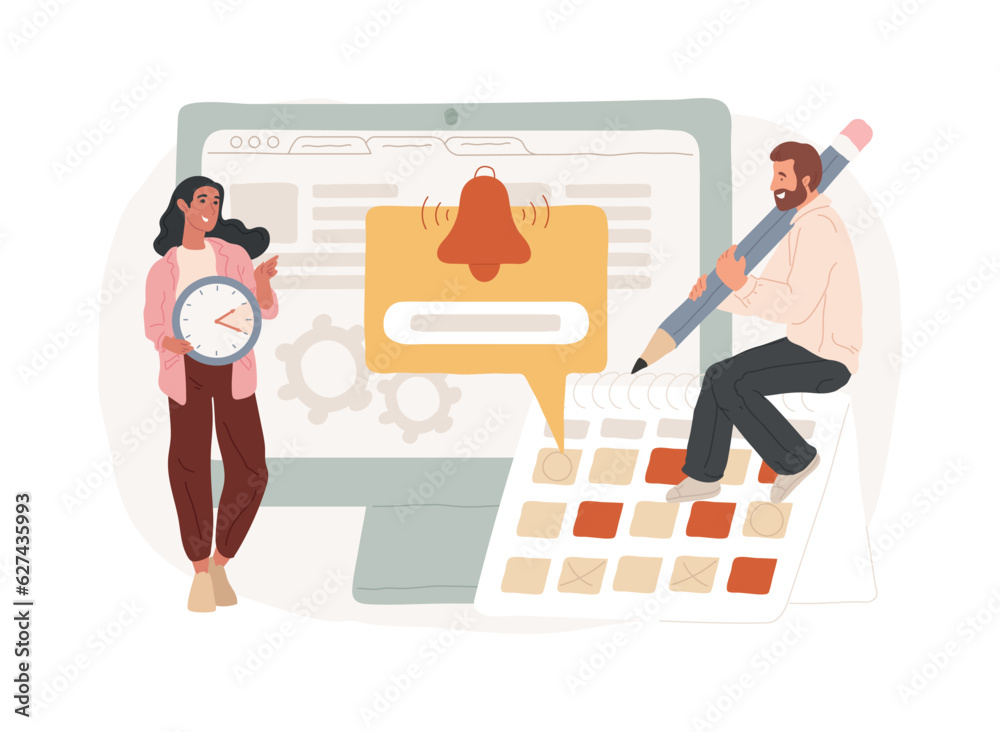 Events isolated concept vector illustration. Corporate events, event ...