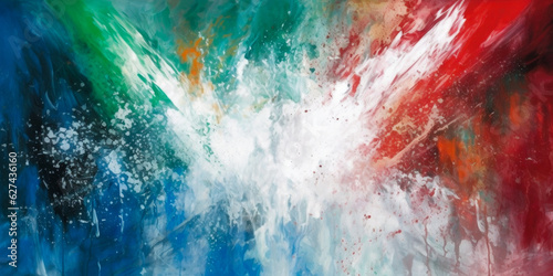 Wallpaper Mural An abstract background representing Italy - Generative AI Torontodigital.ca