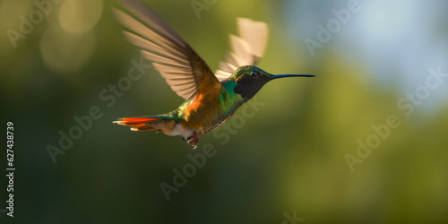 A colourful bird - Generative AI © jovannig