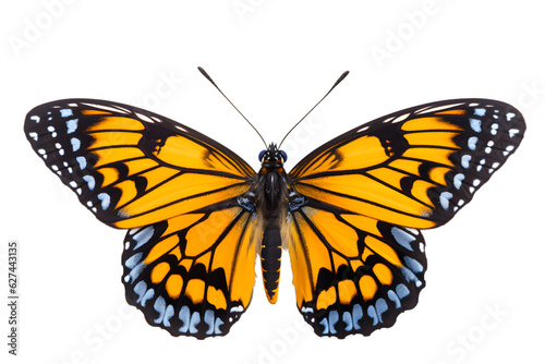 Beautiful color butterfly isolated on a transparent background © Breyenaiimages