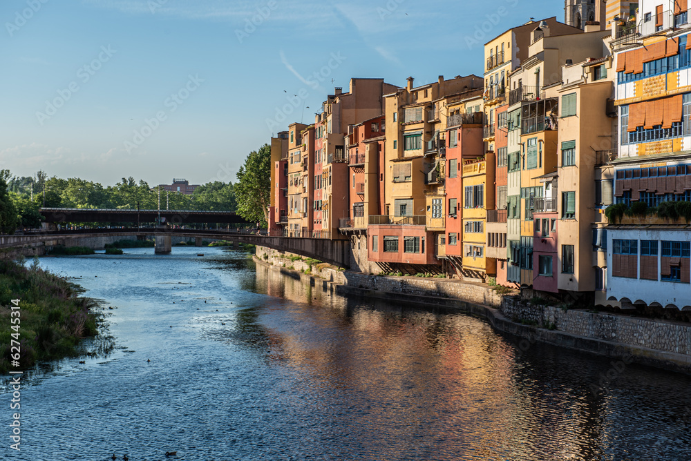 Fototapeta premium Girona, Spain, a city for all tastes and styles
