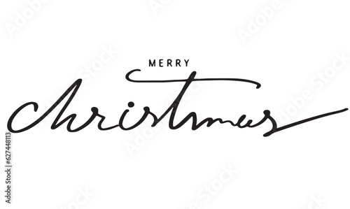 merry christmas calligraphy lettering hand written text decoration ornament symbol banner sign card sale sell buy customer advertisement marketing product last yeasr december winter time 2024 event 