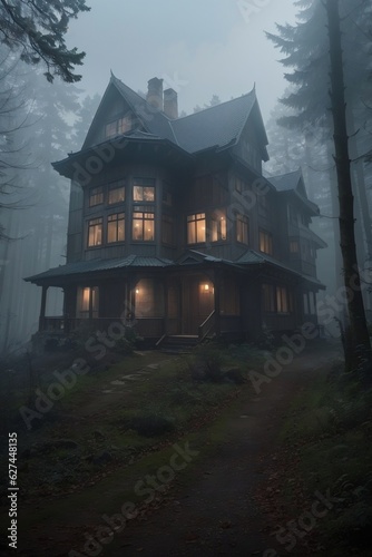 Luxury Living in Picturesque Surroundings generative ai