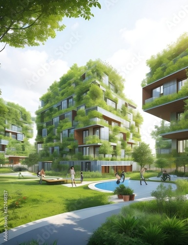 Luxury Living in Picturesque Surroundings generative ai