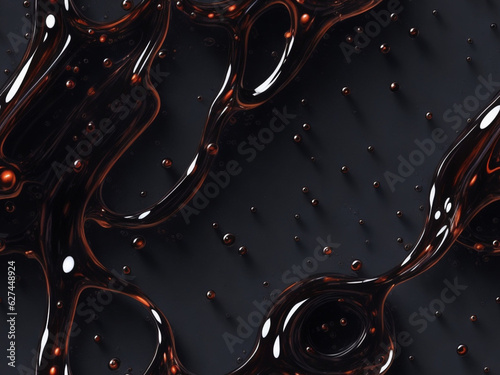 abstract liquid chocolate background