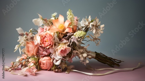 Blumenmeer der Liebe: Ein zauberhafter Brautstrauß für die Hochzeit © Joseph Maniquet