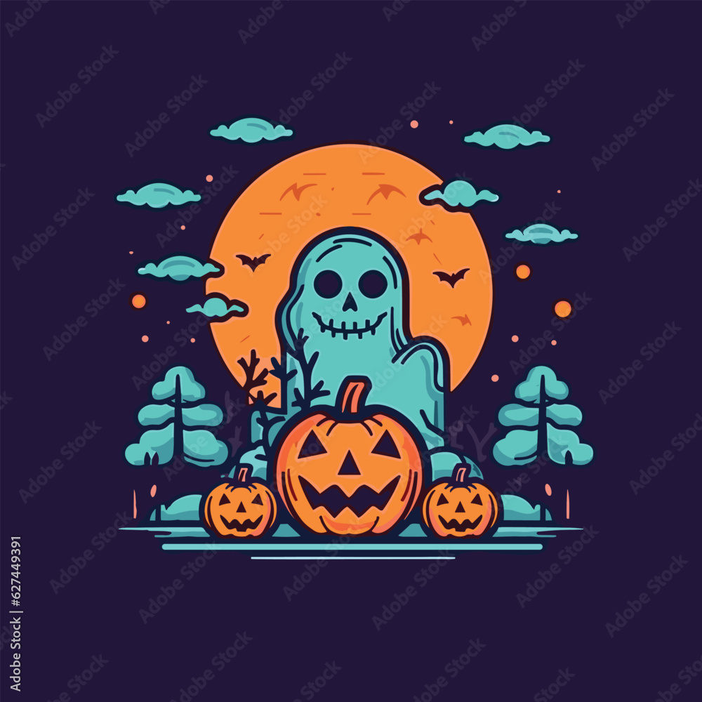 halloween background with pumpkin halloween background with pumpkin