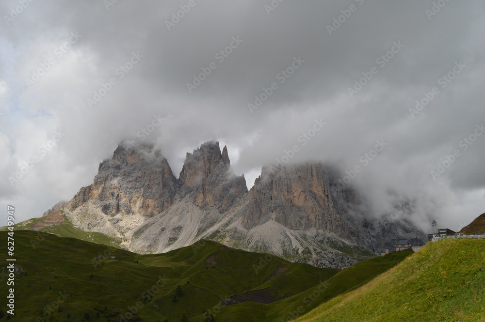 landscape with clouds