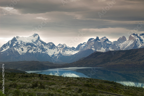 Fototapeta Naklejka Na Ścianę i Meble -  Overview of Chilean Patagonia, Torres del Paine