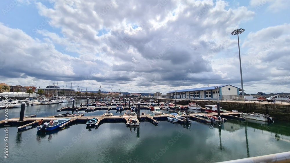 Puerto deportivo de Ferrol, Galicia