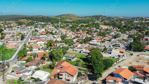 Vista aérea do bairro de São José do Imbassaí. 