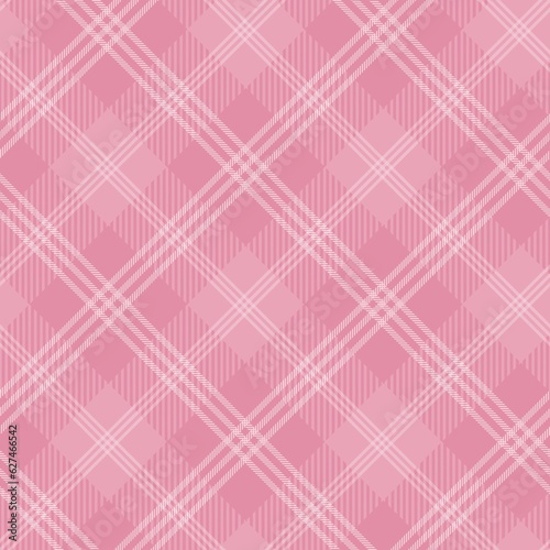  Tartan seamless pattern, pink and white, can be used in fashion design. Bedding, curtains, tablecloths