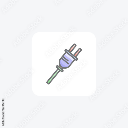 Plug, Connector, Power Vector Awesome Icon © Blinix Solutions