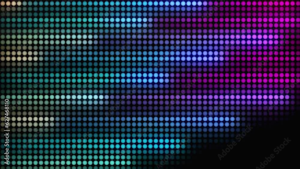 moving glowing dots pattern lights in bulbs style. Modern abstract rays animation. moving glowing dots pattern lights in bulbs style. Modern abstract rays animation.