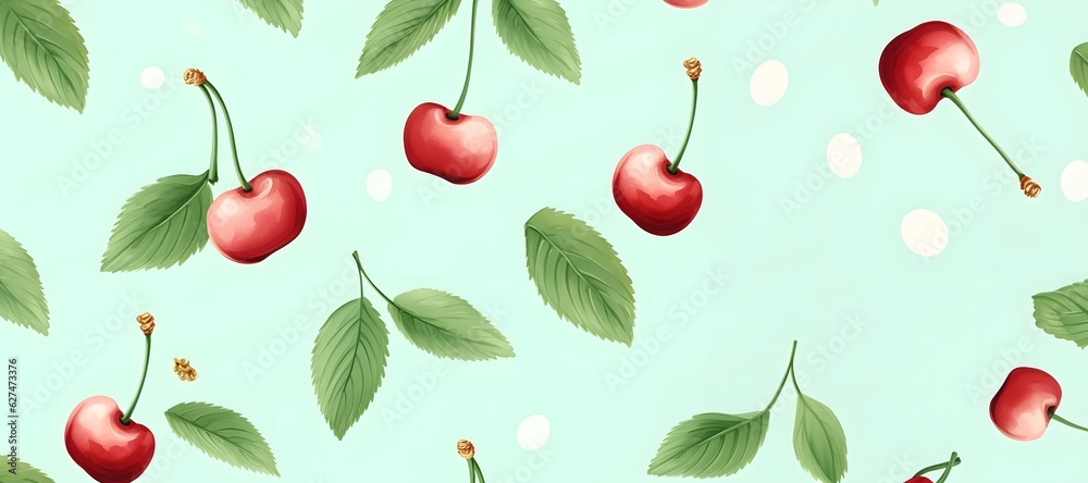 cherry wallpaper background, illustrations design cherry wallpaper background, illustrations design