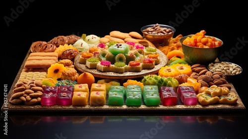 Festival Sweets Close Up look made with AI Generated © Umar