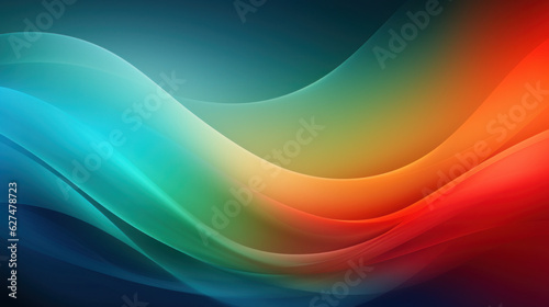 Abstract light smoke background for presentation