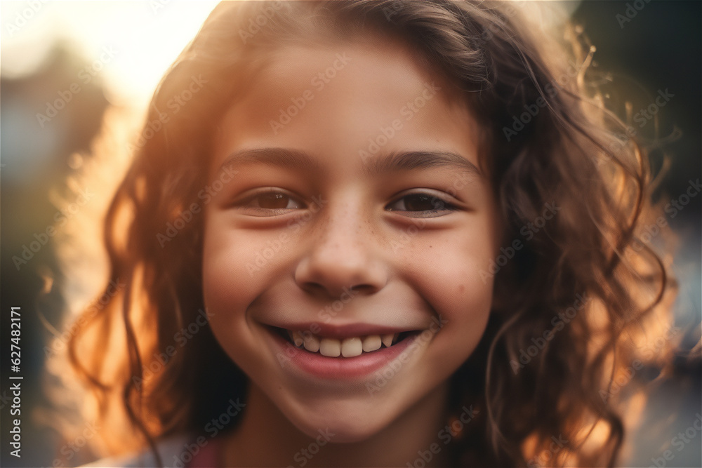 portrait of a smiling elementary latin girl portrait of a smiling elementary latin girl