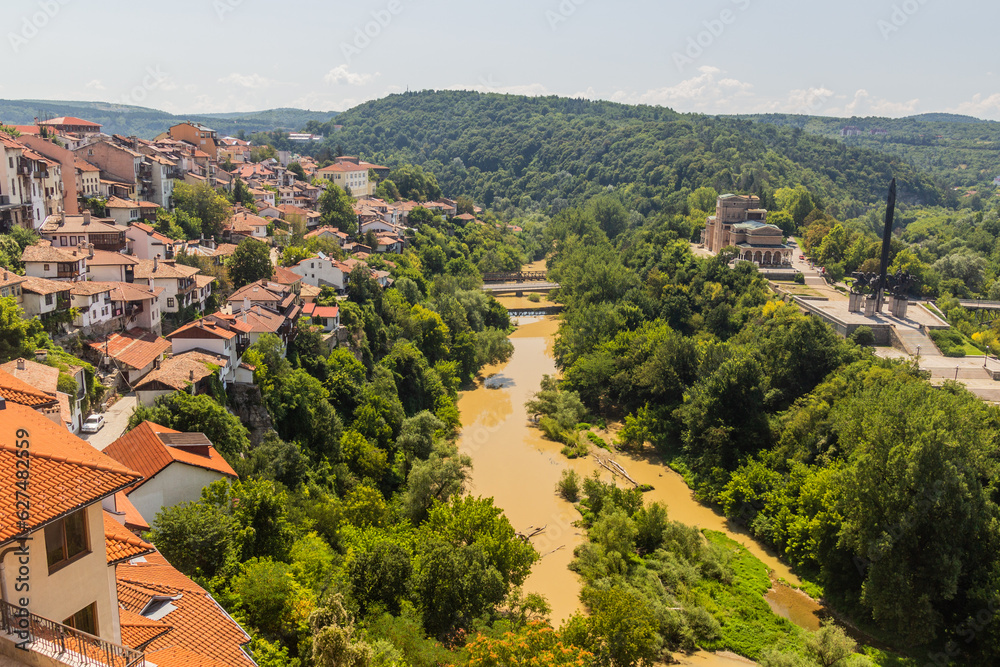 View of Veliko Tarnovo town, Bulgaria