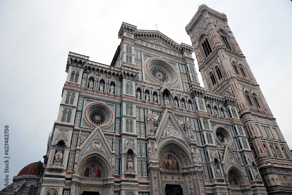 Exterior of the Cathedral of Santa Maria in Florence Italy
