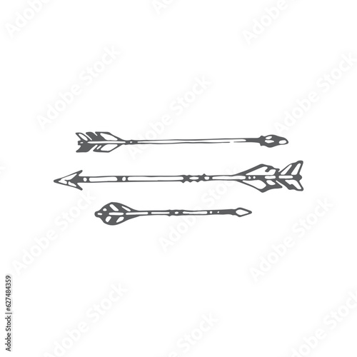 Arrows Handdrawn element, Arrows illustration
