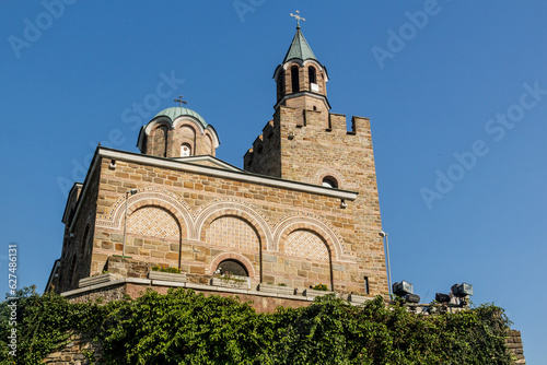 Ascension Cathedral at thr Tsarevets fortress in Veliko Tarnovo, Bulgaria