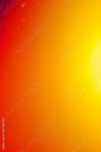 Golden yellow orange red background. Color gradient. Bright fiery background