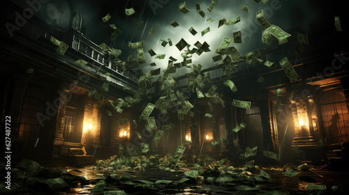 Rain of money. Generative AI